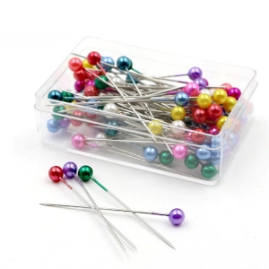 Szpilki perłowe 100 szt.  ( MIX )
