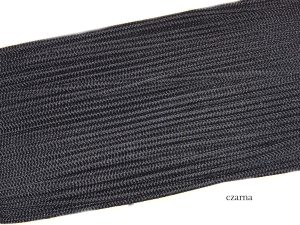 Gumo sznurek 3 mm ( 1 mb ) CZARNY