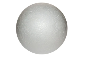 Bombka Kula Styropianowa 25 cm ( 1 szt ) dwie połówki