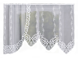 Firanka żakardowa Hermina 019314 160 x 300 biała.