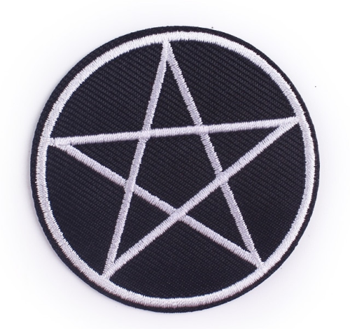 łatka łata na klej aplikacja Pentagram
