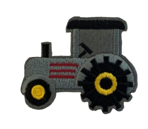 Łatka termo TRAKTOR SZARY
