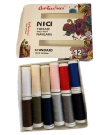 Zestaw nici Ariadna Talia 120 ( 12 szt )
