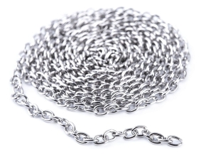 Łańcuszek ze stali chirurgicznej 2,3 mm ( 1 mb )