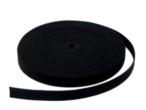 Taśma nośna tapicerska bawełniana 20 mm ( 1 mb ) CZARNA