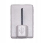 Przylepce białe do zazdrostek - haczyki 