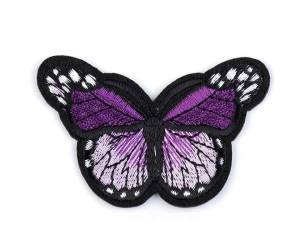 Łatka motyl 48 x 70 ( fioletowy )