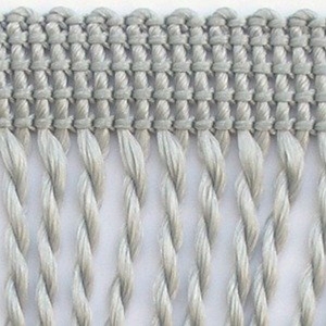 Frędzle PP - 60 (1mb) Srebrne 801