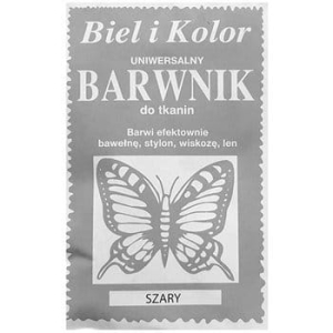 Barwnik do tkanin Motylek (Szary)