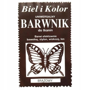 Barwnik do tkanin Motylek (Brązowy)
