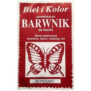 Barwnik do tkanin Motylek (Bordowy)