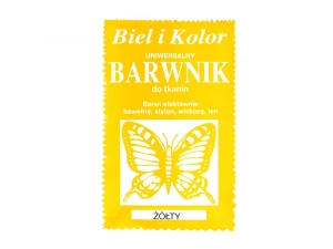 Barwnik do tkanin Motylek (Żółty)