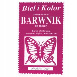 Barwnik do tkanin Motylek (Amarantowy)