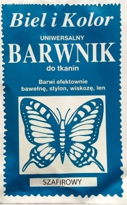 Barwnik do tkanin Motylek (Szafirowy)