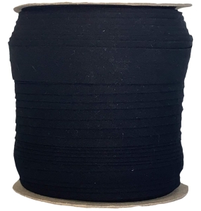 Lamówka bawełniana 20 mm ( 1 mb ) CZARNA