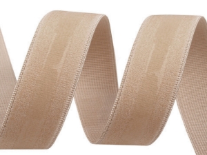 Guma z silikonem 20 mm ( 1 mb ) CIEMNY BEŻ