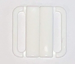 Zapięcie plastikowe do stroju 25 mm BIAŁE
