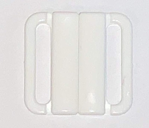 Zapięcie plastikowe do stroju 25 mm BIAŁE