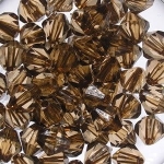 Korale Akrylowe Diamentowe 12mm (10szt) Ciemny Beż