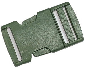 Klamra plastikowa 30 mm (1 szt) OLIWKOWA