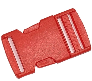 Klamra plastikowa 30 mm (1 szt) CZERWONA