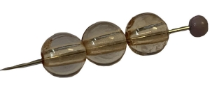 Korale Akrylowe Kula 6mm (50szt) J.Beż