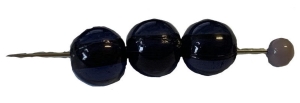 Korale Akrylowe Kula 8mm (20szt) Czarny