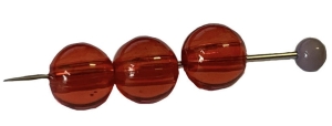 Korale Akrylowe Kula 10mm (14szt) Czerwony