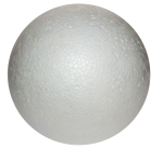 Bombka Kula Styropianowa 8 cm ( 1 szt )