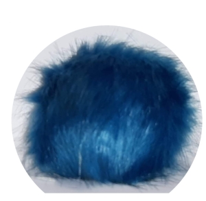Pompon futerkowy C1 do czapki ( turkusowy )