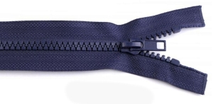 Zamek  kostka rozdzielczy 65 cm ( GRANATOWY )