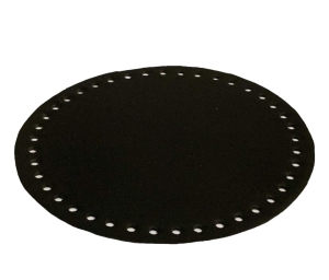 Dno do torebki fi 18 cm ( czarne )