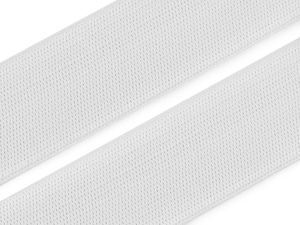 Guma płaska 50 mm (25 mb) BIAŁA