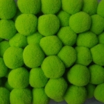 Pompony P - 01 (100szt) Limonkowy 665