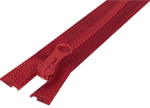 Zamek  kostka rozdzielczy 70 cm ( Bordowy 059 )