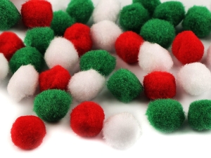 Pompony 18-20 mm MIX ( 70 szt )