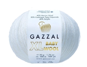 Włóczka Gazzal Baby Wool XL ( 801 )