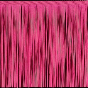 Frędzle nylonowe taneczne NL - 150c ( 1 mb. ) CERISE