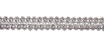 Taśma Metalizowana Twb 9/f  ( 1 mb ) SREBRNA