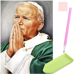 Haft diamentowy mozaika H19187 PAPIEŻ