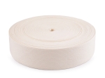 Taśma nośna tapicerska bawełniana 30 mm ( 1 mb ) Naturalna