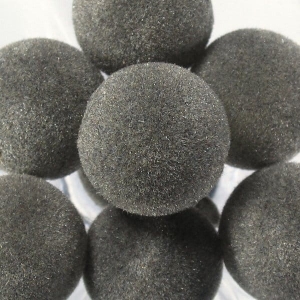 Korale zamszowe 12 mm ( 6szt ) Szare