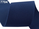 Guma płaska kolor 50 mm (1 mb) GRANATOWA 7704