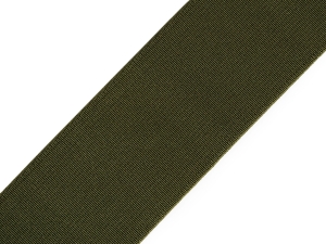Guma płaska kolor 50 mm (1 mb) 7803 Leśny Zielony