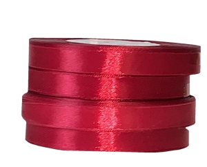Tasiemka satynowa 3 mm Bordo 8058 (91mb)