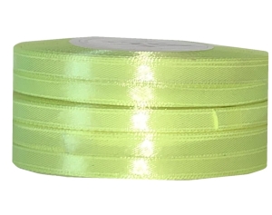 Tasiemka satynowa 6 mm Limonka 8077 (32mb)