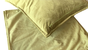 Poszewka Velvet 40/40 Job Oliwkowa