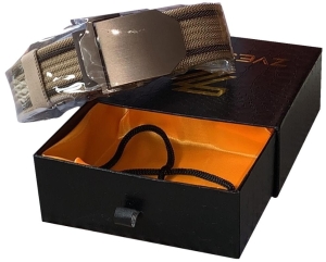 Pasek męski 125 cm ( Beżowy ) 