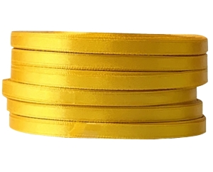 Tasiemka satynowa 12 mm Intens. Żółty 8013 (32mb)