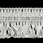 Taśma Frędzelki TW - 30 (1mb) Perłowa